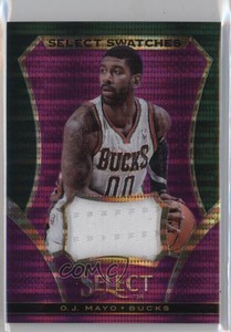 2013-14 Panini Select Select Swatches Purple Prizm /99 OJ Mayo #58