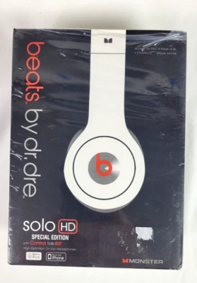 Beats by Dr. Dre Solo HD Special Edition On-Ear Headphones 2009 NEW - Image 1 of 2