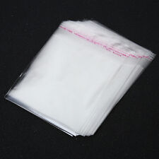 Przezroczyste celofanowe torby wiolonczelowe Plastikowa karta OPP Wyświetlacz Samoprzylepna uszczelka peelingowa