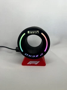 F1 Pirelli Tire RGB LED Light – Remote & Bluetooth – USB Desk Lamp - Picture 1 of 4