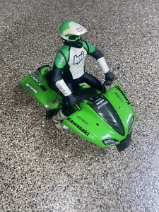Kawasaki Savage 25 RC HPI Atv Rider and body For Traxxas Tmaxx - Picture 1 of 16