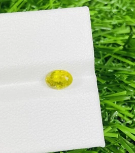 0.87cts Ravishing Color Sparkling Natural Earth Mined Sphene Loose Gemstone - Picture 1 of 4
