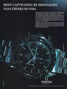OMEGA Speedmaster Nasa Moon Watch Original 1983 Vintage Print Ad!! - Picture 1 of 1