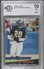 1993 Fleer Ultra Natrone Means #416 BCCG Mint Rookie