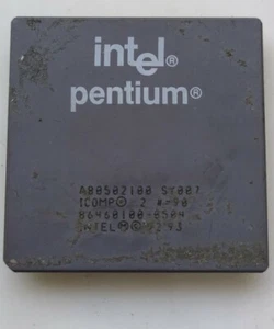 Intel Pentium 100MHZ A80502100 SY007 - Foto 1 di 2