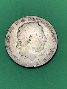 Corona de plata Gran Bretaña 1819 (A1040) - Imagen 1 de 4