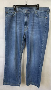 LEVI’S 541 MEN'S JEANS SIZE 40 X 25 MEDIUM WASH FLAT FRONT RED TAB EXCELLENT E3 - Picture 1 of 12