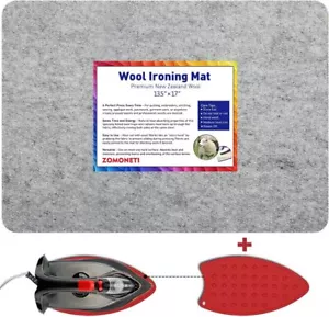 17" x 13.5" Wool Pressing Mat 100% New Zealand Felted Wool Ironing Mat Pad - Picture 1 of 7