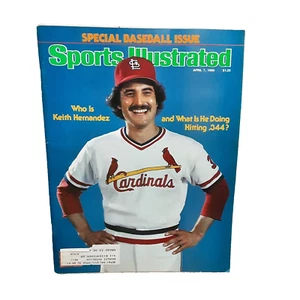Sports Illustrated April 7 1980 Keith Hernandez St Louis Cardinals Baseball - Picture 1 of 1