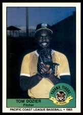1985 Cramer Tacoma Tigers Tom Dozier Tacoma Tigers #145
