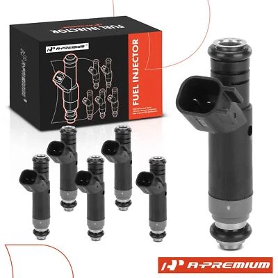 Inyector de combustible A-Premium 6 piezas para Ford F-150 2005 2006 2007 2008 4,2 L 5C3Z9F593AA Foto 1 de 4