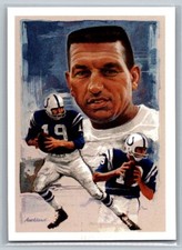 Johnny Unitas Ted Williams Roger Staubach's NFL 1994 AC8 Baltimore Colts