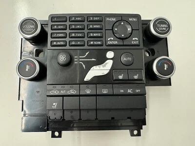 09-11 Volvo S80 XC70 V70 XC60 Radio/Heater Control Panel CCM 30782904 - Image 1 of 4