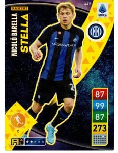PANINI ADRENALYN XL CALCIATORI 2022-2023 CARD N. 447 BARELLA (STELLA) INTER - Picture 1 of 2