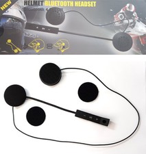 HEADSET MICROFONO AURICOLARE BLUETOOTH 4.0 EDR IMPERMEABILE CASCO MOTO SCOOTER