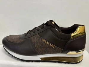 MICHAEL KORS Allie Entrenadores Metálicos Damas UK 7 US 9 EU 40 REF M353* - Imagen 1 de 5