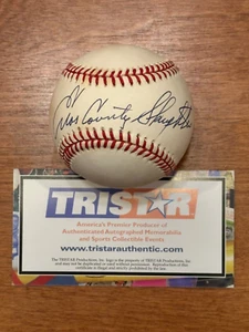 Enos "Country" Slaughter Autographed Signed OMLB (Tristar) - Picture 1 of 6