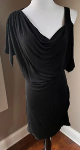 Michelle Jonas Women's Travel Wear LBD, Ruched, Sheath Dress Size Large NWT - Picture 1 of 6