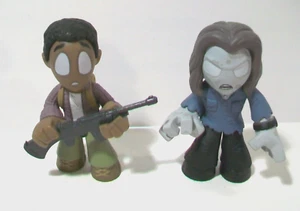 AMC The Walking Dead Funko Minis PVC Figure Lot, Zombie Deanna, Series 4 Noah - Picture 1 of 3