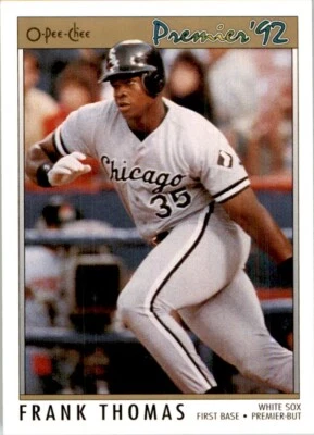 1992 O-Pee-Chee Premier Frank Thomas Chicago White Sox #59 - Image 1 of 2