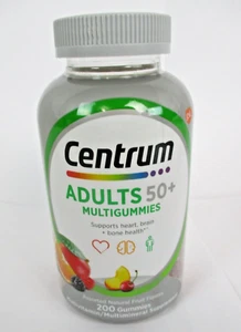 Centrum MultiGummies Multivitamin Gummies Adults 50 Plus (200 Count) Exp 05/2025 - Picture 1 of 3