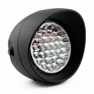 Headlight Headlamp Front black Head Light Fits for Harley Street 500 XG500 1995 - Picture 1 of 8