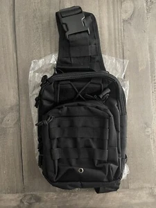 Tactical Sling Bag Pack Small EDC Molle Assault Military Army Shoulder Backpack - Imagen 1 de 10