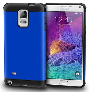 roocase Samsung Galaxy Note 4 Exec Tough Case, Palatinate Blue - Bild 1 von 8