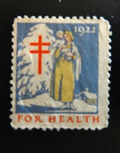 WX 30 MNH 1922 "FOR HEALTH" CHRISTMAS SEAL (845) - Picture 1 of 2