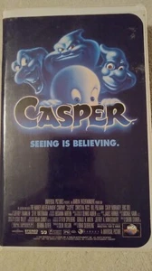 VTG Casper Clamshell VHS MCA Universal Animated Comedy Family - Picture 1 of 5
