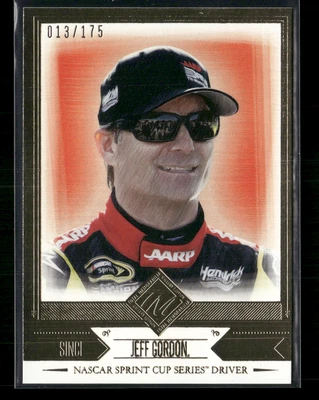 Jeff Gordon 2014 Press Pass Total Memorabilia Gold 13/175 #9 - Image 1 of 2
