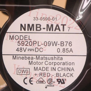 1pcs New NMB-MAT 5920PL-09W-B76 48V 0.85A cooling fan#QW - Picture 1 of 5