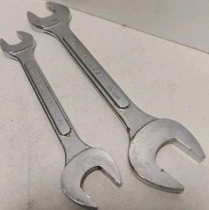 Fuller Japan 12x14 17x19 mm Open End Wrench Set KTC Drop Forged Vintage Tools - Picture 1 of 7