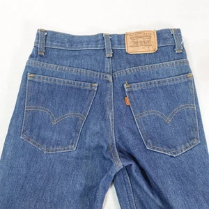 Vintage Levis Student Jeans Mens 29x32 Blue Denim 719-0917 USA Orange Tab 80s - Picture 1 of 21