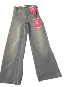 Kids Jeans Justice Denim Size 6 Soft/Strechy/Comfy Wide Leg - Picture 1 of 4