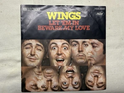 7" Paul McCartney & Wings (Beatles) – Let ‘Em In / Beware My Love / Germany 1976 - Bild 1 von 4
