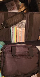 【Large Size Book Cover】 Dimensions: 12 x 8.5 x 2.5 inches, Includes Pens Markers - Picture 1 of 4