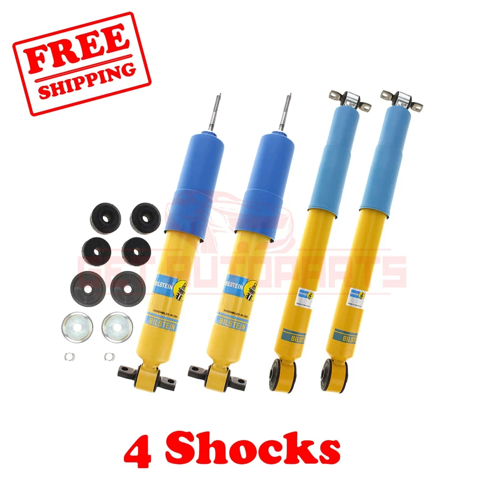 Kit 4 Amortiguadores delanteros y traseros Bilstein B6 4600 para 03-`05 GMC Savana 2500 tracción trasera Foto 1 de 4