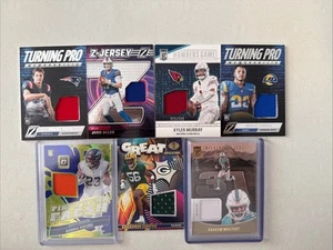 2024 Panini Patch Lot - Maye RC /Allen /Corum /Murray #d/Mostert #d/Cooper/Estime - Bild 1 von 10