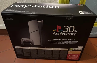PS5 Slim Digital PlayStation 5 30th Anniversary - Image 1 of 4