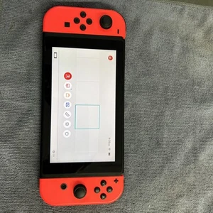 Nintendo Switch V2 HAC-001 Console Tablet Joycon Tested! Missing Kickstand - Picture 1 of 12
