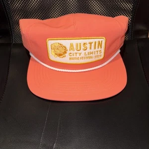 Gorra de béisbol Howler Brothers Austin City Limits tienda de alimentación para hombre ACL 2023 rosa - Imagen 1 de 5