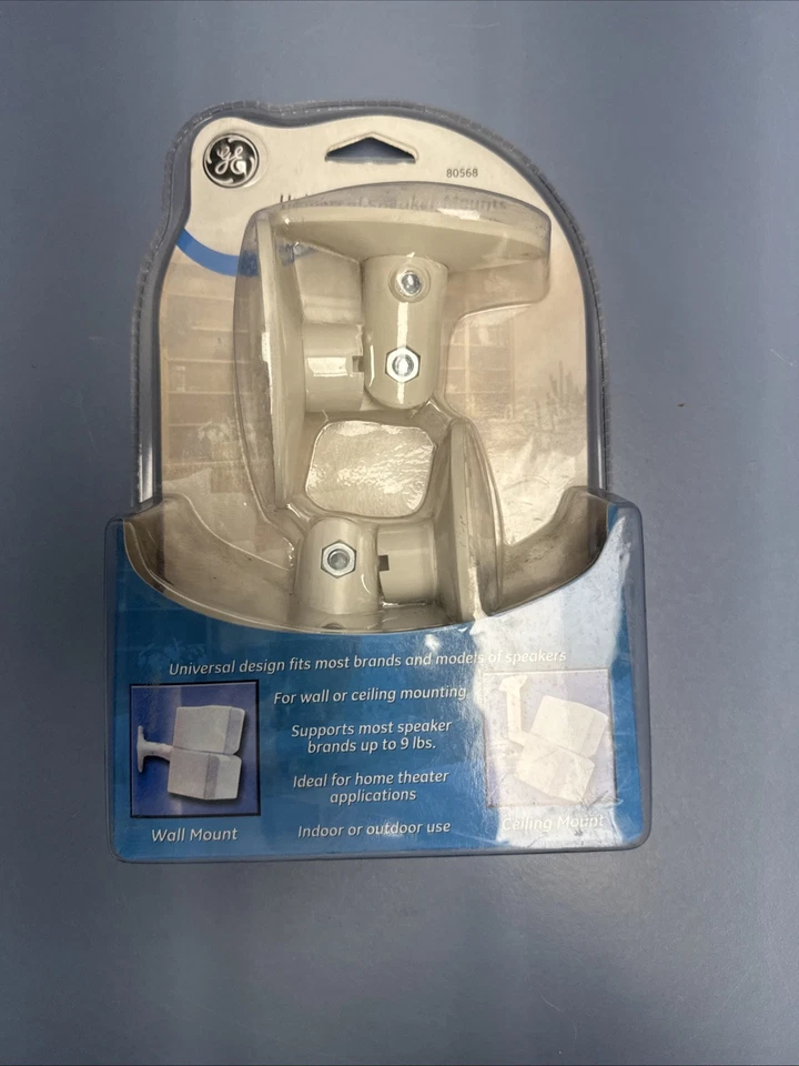 Ge Ma80568 Speaker Mounts (White) - NOS - Image 1 of 2