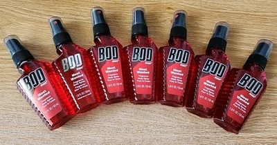 (7) BOD Man Most Wanted Fragrance Body Spray 1.8 oz ORIGINAL Made In USA New - Image 1 of 3