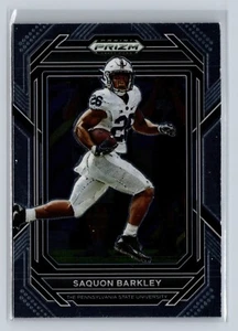 2023 Panini Prizm Draft Picks No.87 Saquon Barkley Silver Base Crd Penn State - Picture 1 of 2