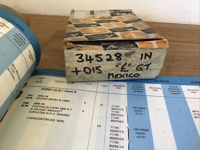 Ford 1600E, GT, motor Ohv actualizado en México + válvulas de entrada de 0,015"" 1970/76 Foto 1 de 3