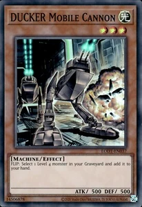 DUCKER Mobile Cannon - Super Rare LODT-EN037 (2024) - NM - YuGiOh - Picture 1 of 2