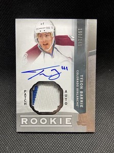 2012/13 Upper Deck The Cup Tyson Barrie Rookie RC Patch Auto /249
