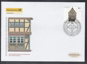 beautiful Germany Exclusive FDC 2012 - Central German timber-framed building - Picture 1 of 1