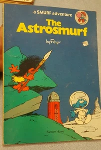 The Astrosmurf Smurf Adventure 1979 libro casa aleatoria M9 - Imagen 1 de 2